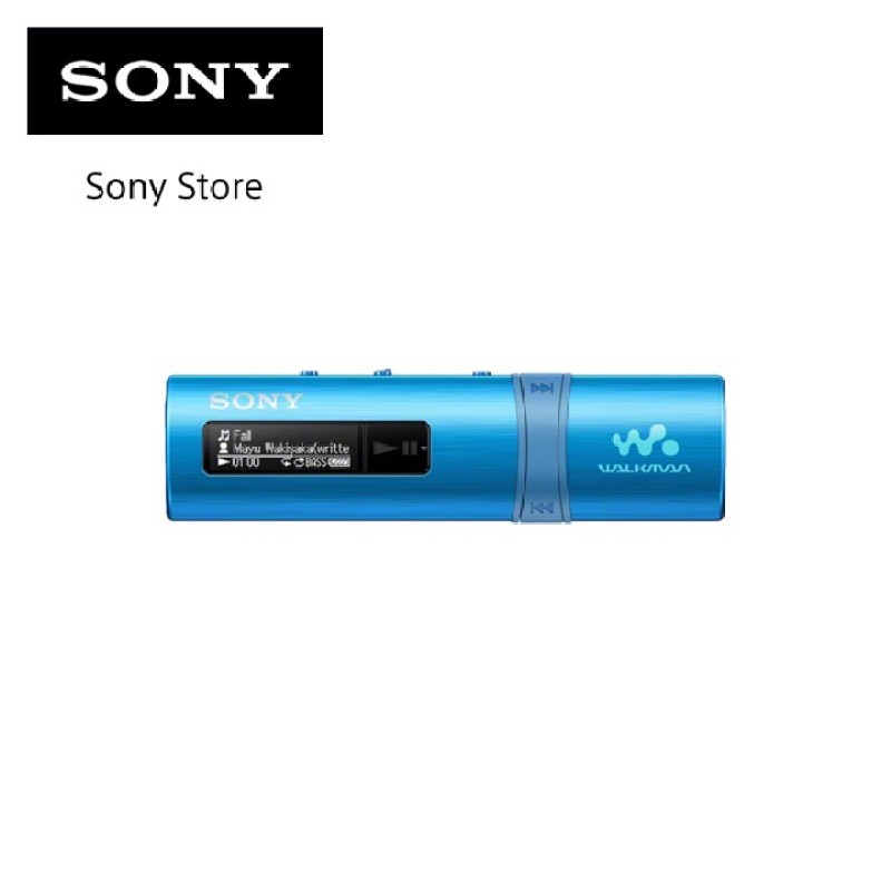 Sony Singapore Walkman B183F/ NW-B183F 4GB Walkman with FM and Built-in USB (Blue) Singapore