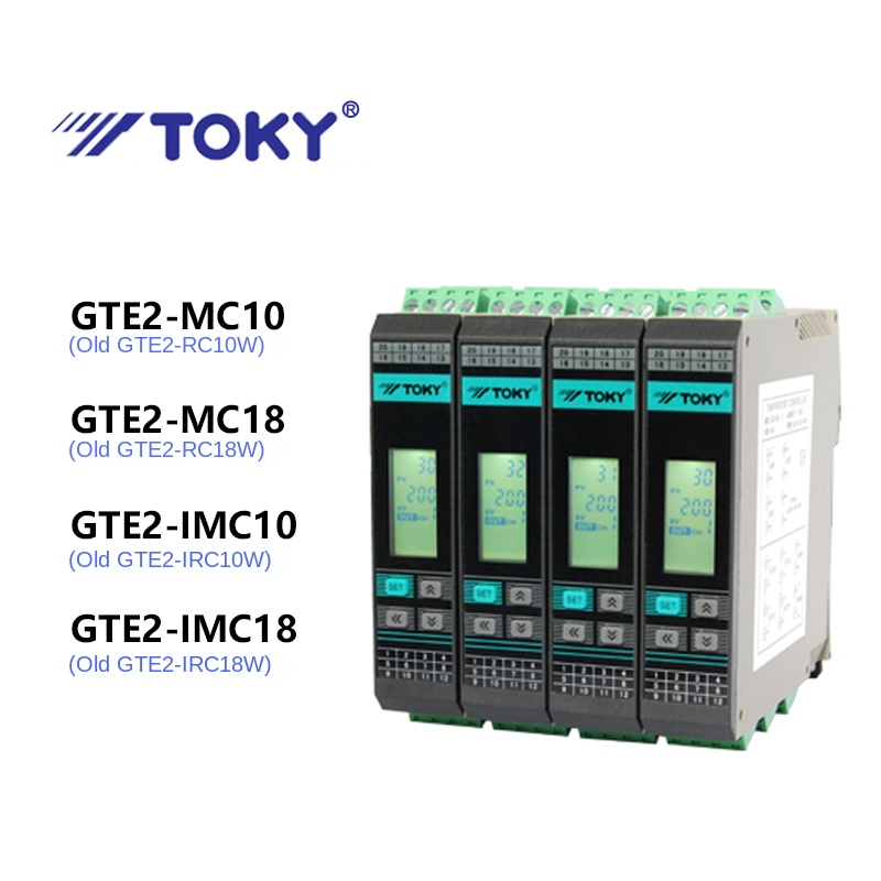 GTE2-MC18 | Bộ Điều Khiển Nhiệt Độ Đơn Kênh TOKY - GTE2-IMC10/IMC18 | Rail DIN | Chức Năng Điều Khiển Nhiệt Độ Chính Xác
