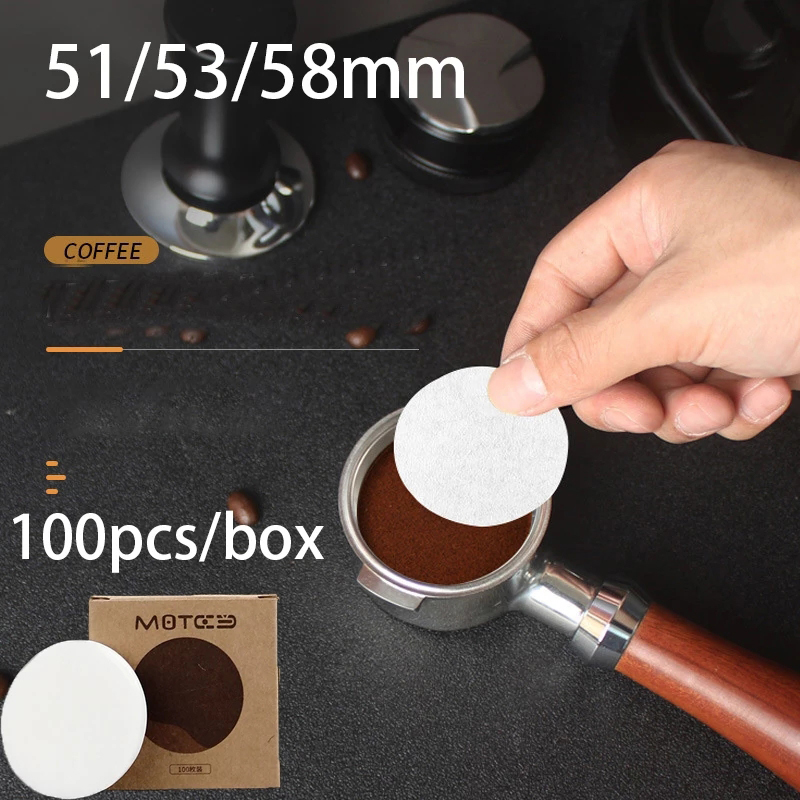 100 miếng giấy lọc cà phê cà phê cà phê cà phê dụng cụ máy giấy lọc Espresso nhà bếp cho Delonghi Br