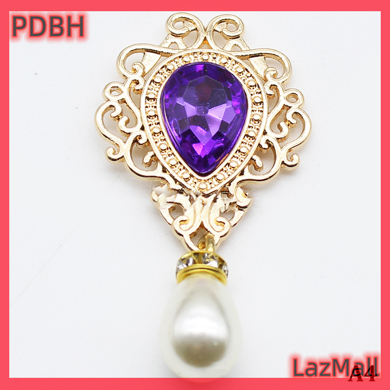 Flash Sale Mặt dây chuyền ngọc trai kim loại phẳng trang trí thời trang tuyệt đẹp lời mời đám cưới kỳ nghỉ Phụ kiện sáng tạo
