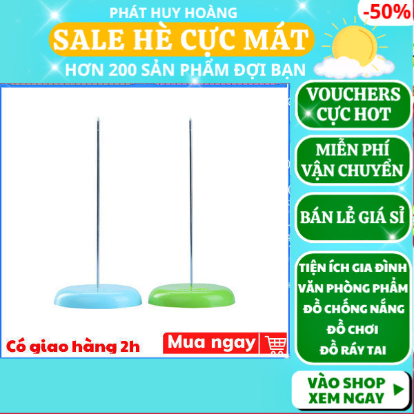 Cây ghim giấy nhiều màu , Dụng cụ ghim giấy bằng kim loại có đế nhựa , Cây ghim bill hóa đơn bán hàng , Cây ghim giấy tiện lợi đế nhựa tròn , Cây ghim các loại giấy tờ hóa đơn , Phát Huy Hoàng