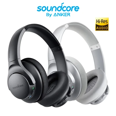 Soundcore by Anker Life Q20 Over Ear Bluetooth Headphones With 30H Playtime, Noise Cancelling, Hi-Res Audio, Deep Bass