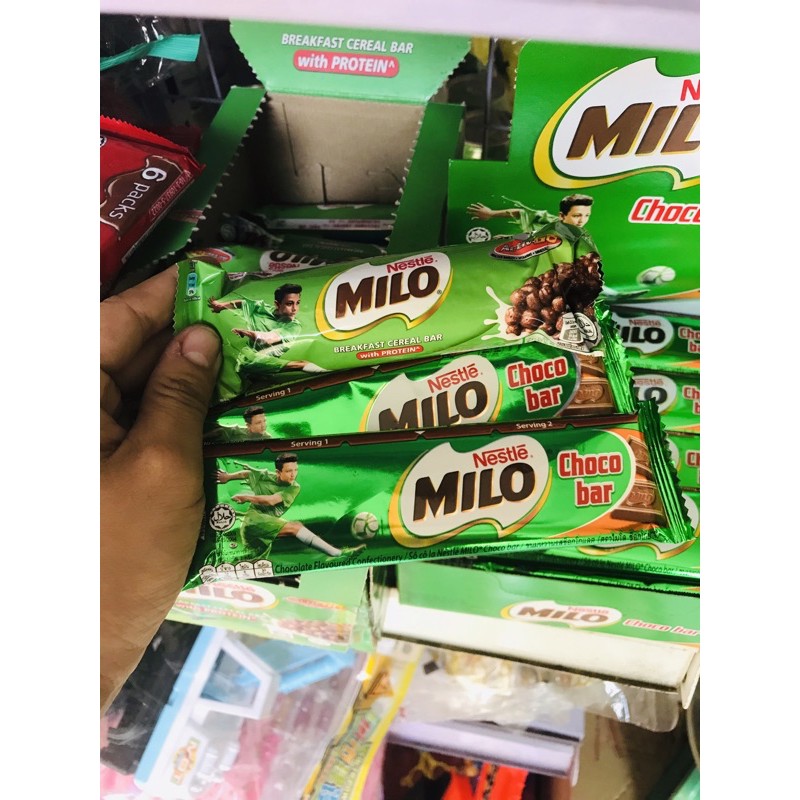Kẹo socola bánh ngũ cốc Milo Bar dạng thanh