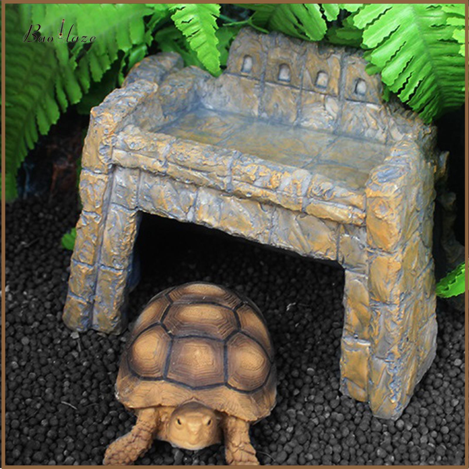 Reptile Hideout Cave Resin Hide Cave Terrarium Decoration Novelty Accessories Ornament for Snakes Frogs Gecko Small Reptiles ราคา 1,792 บาท*ส่งฟรี