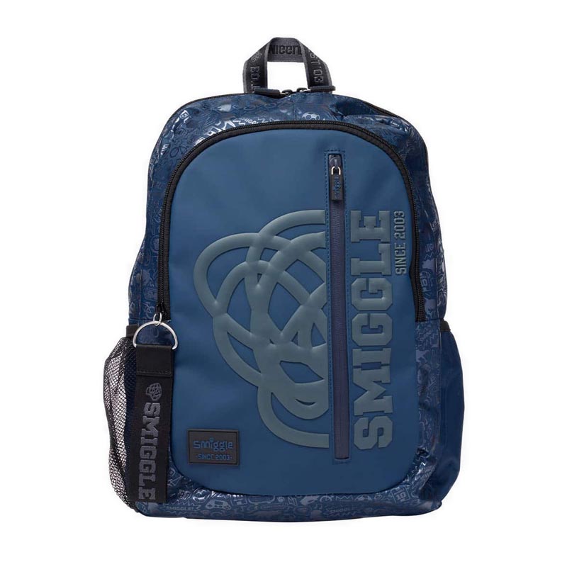Smiggle Smiggler3 Classic Backpack Navy - IGL449543NAV