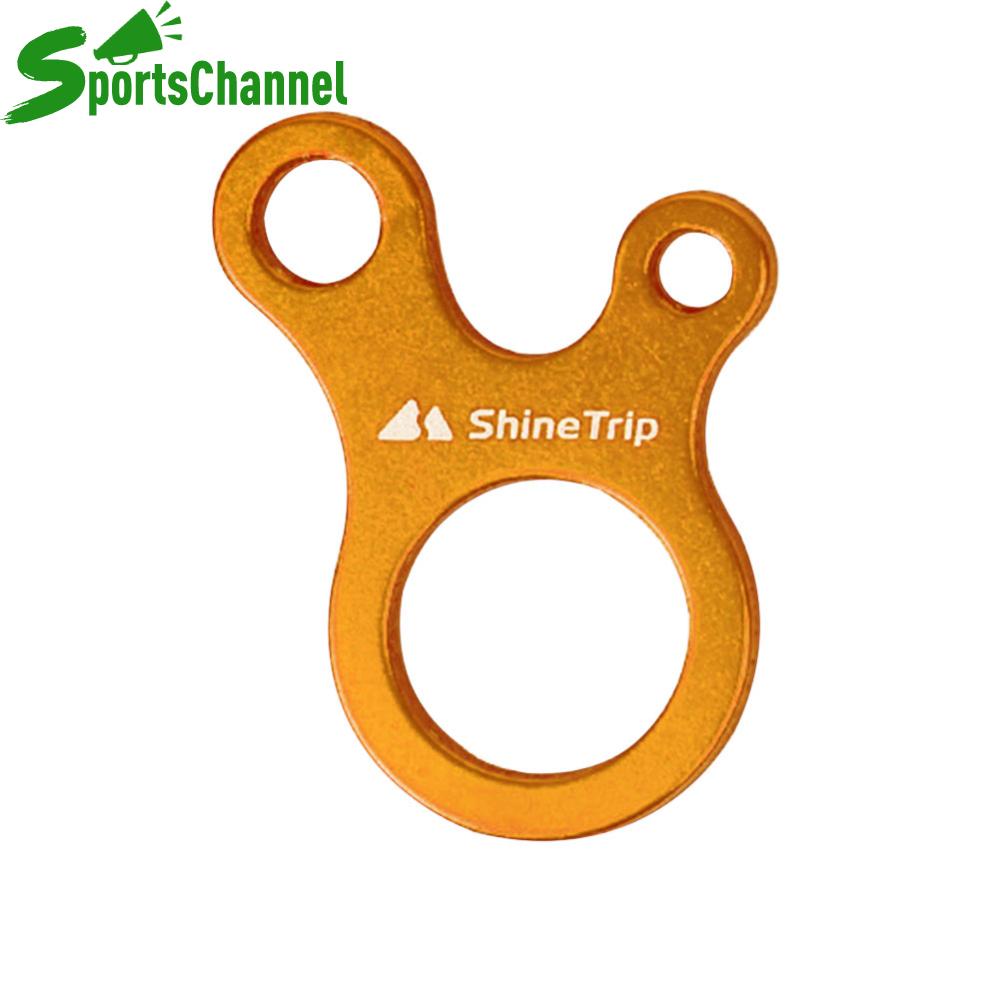 10pcs Lều cắm trại Dây khóa chống mòn 3 lỗ Lều chàng dòng tensioners cho đi bộ Dã ngoại hoạt động ngoài trời