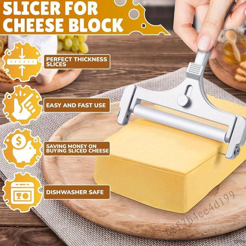 Máy cắt phô mai có thể điều chỉnh - Công cụ đa chức năng cho Cheddar Gruyere Raclette