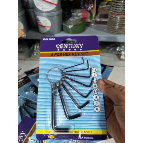 Bộ lục giác mini 8 món Century hoặc LS