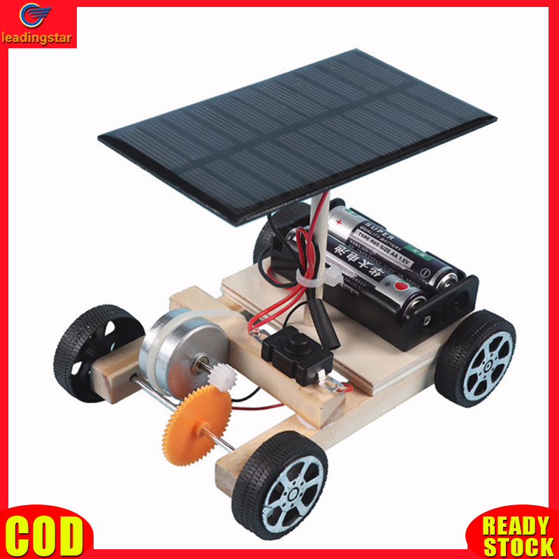 Leadingstar RC đích thực năng lượng mặt trời xe đồ chơi bộ Robot tự lắp