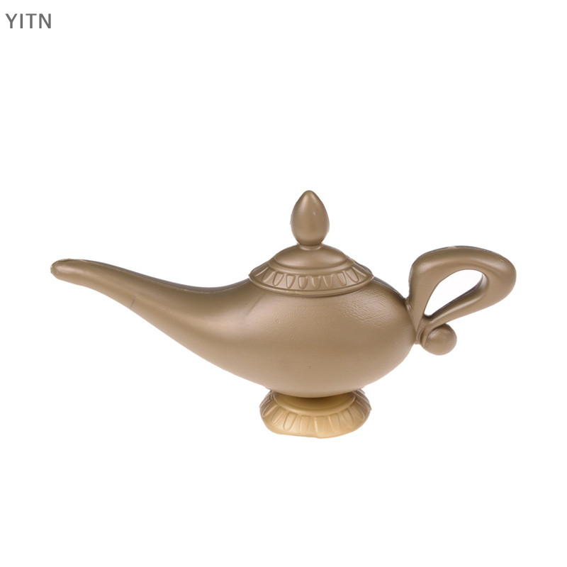 YITN Đèn thần đèn thần Aladdin thần tiên bằng nhựa đạo cụ trang phục Halloween Giáng sinh lạ mắt