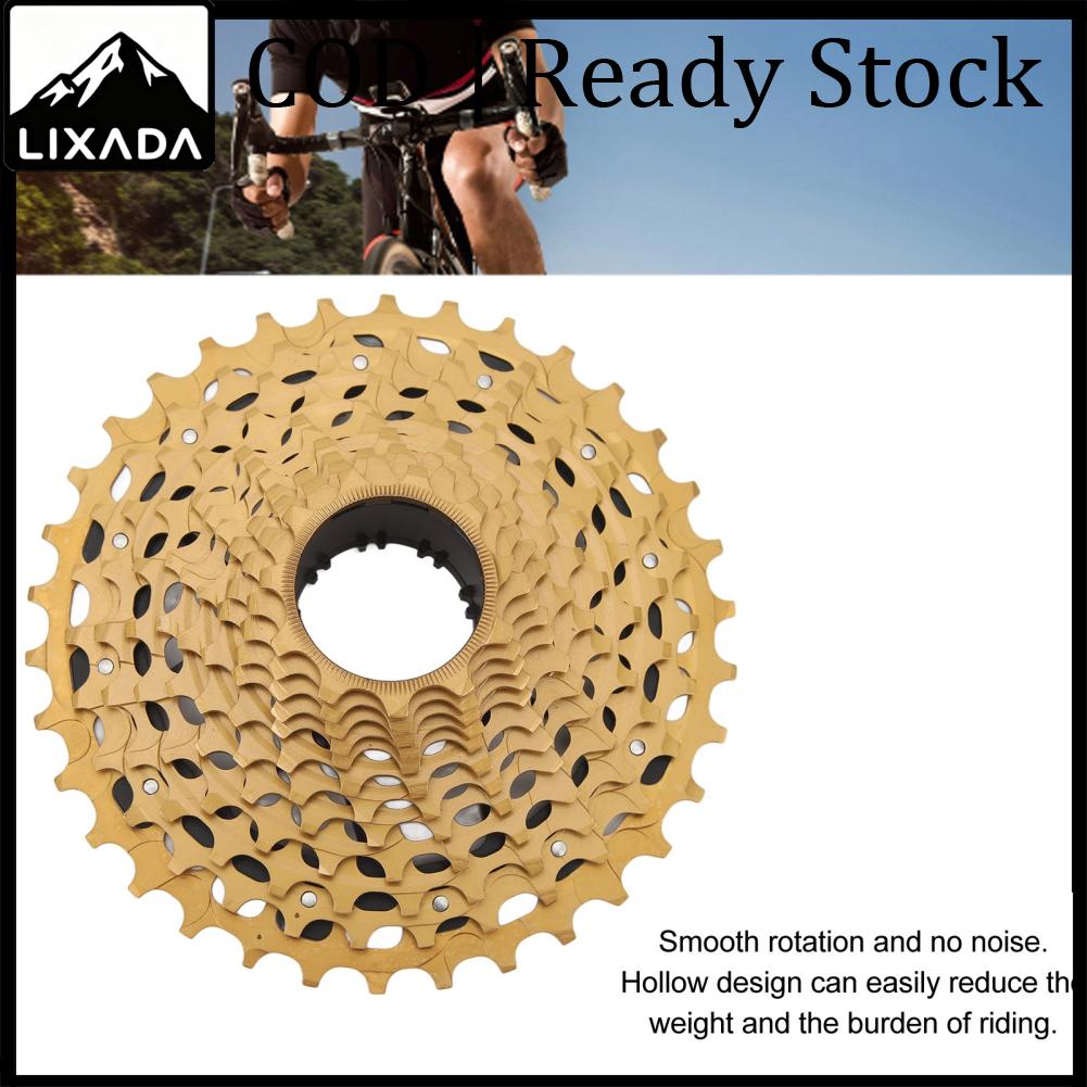 LIXADA Bicycle Cassette High Strength Steel Noiseless 12 Speed Flywheel Hollow Design 34T for Replacement ราคา 10,775 บาท*ส่งฟรี