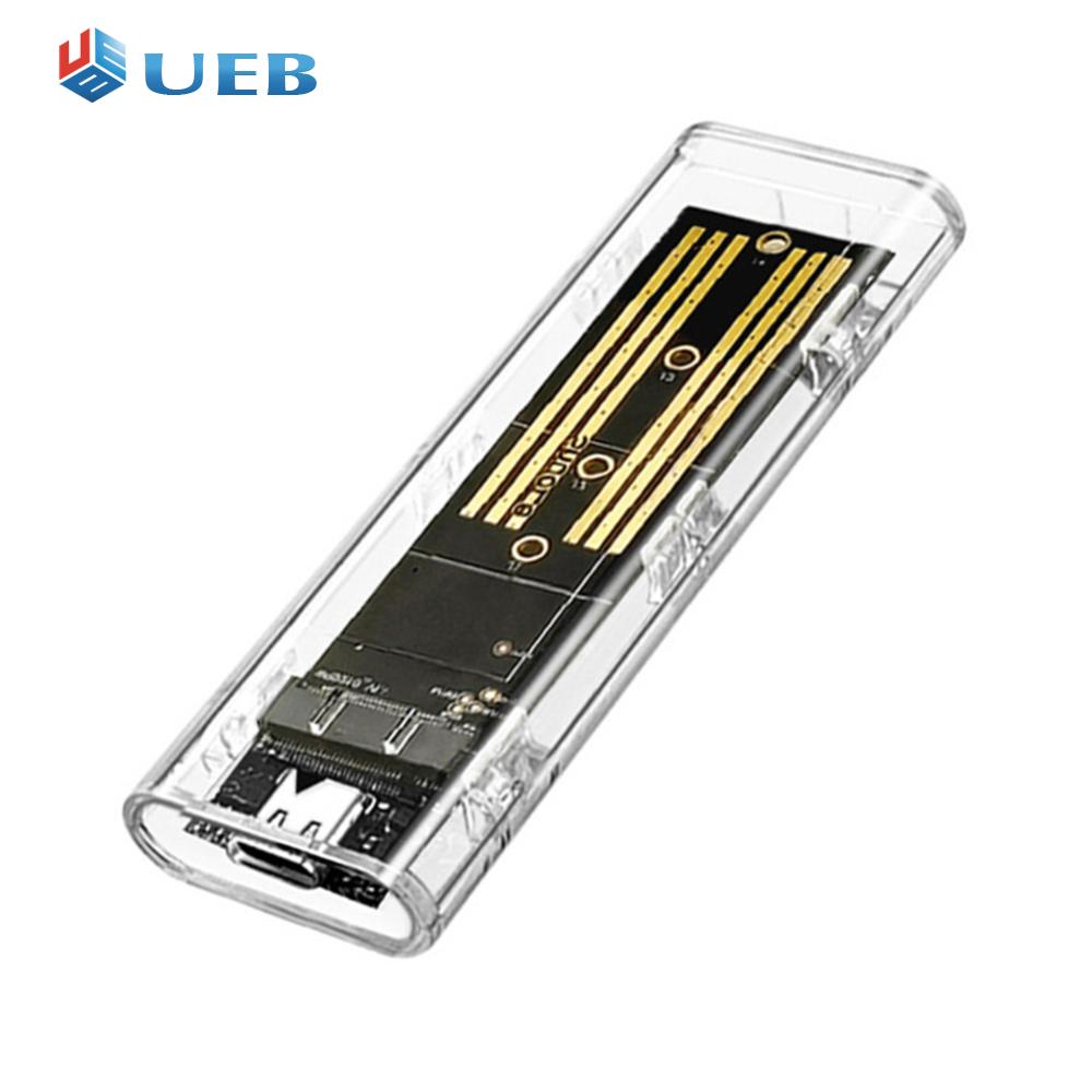 M.2 NVME NGFF External SSD Case USB Type C Solid State Drive Enclosure USB3.1 Mobile M2 SSD Box NGFF SATA for PC Laptop Giá 426,000 Đồng*Miễn phí vận chuyển