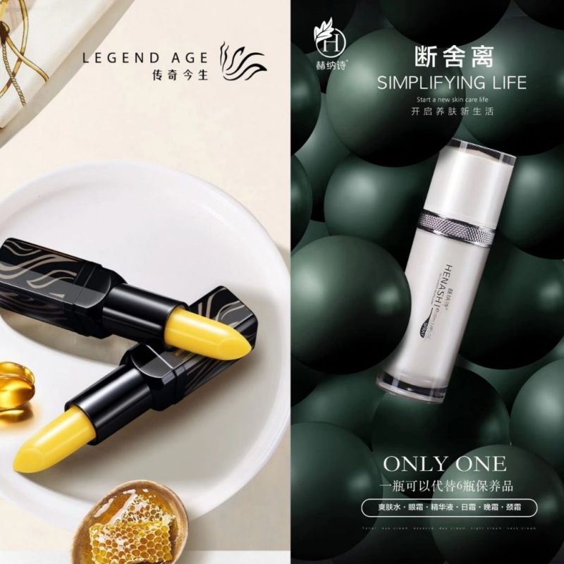 Buy Henashi Legend Age Beauty Bundle | Anti-Aging Multi-Effect Revitalising Mist | Legend Age Lip Singapore