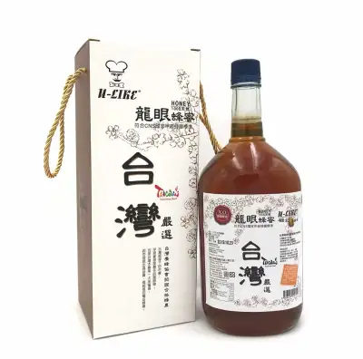 U-LIKE Taiwan Premium Quality Longan Honey (2.4L) 台灣100%純龍眼蜂蜜