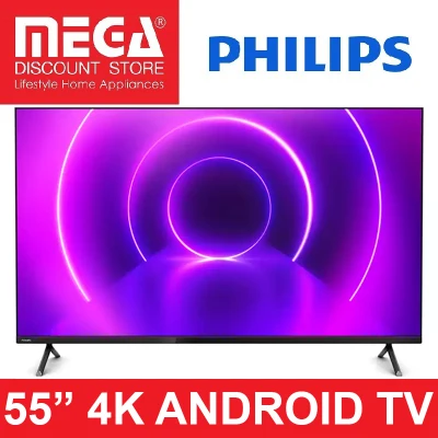 PHILIPS 55PUT8215 55" 4K UHD ANDROID LED TV WITH FREE WALL MOUNTING WORTH $138