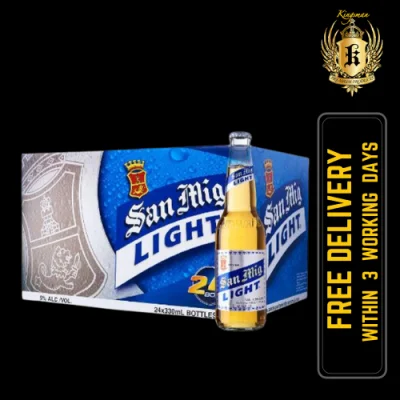 San Miguel light Beer Pint 24x330ml (BBD: April 2022)