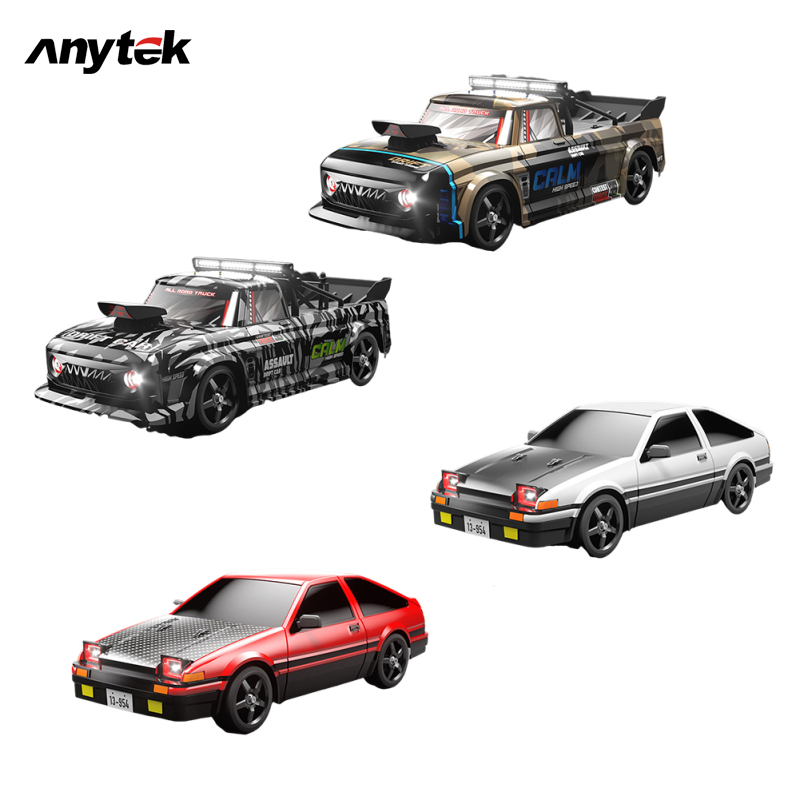 RC Drift Car 1:12 4WD Remote Control Car With LED Light Remote Control USB Charging Cable Battery Built-in Gyroscope ราคา 1,904 บาท*ส่งฟรี