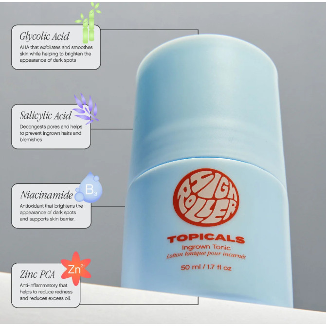 TOPICALS High Roller Ingrown Tonic 50ml