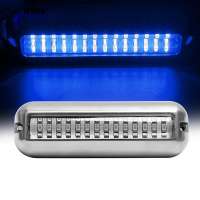 iriisy 60W 42LED Marine Boat Light Waterproof Underwater Courtesy Light Sailboats Pontoon Transom Light Stair Deck Side Light