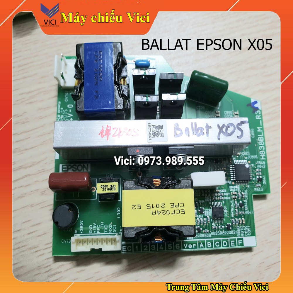Ballat máy chiếu Epson EB X05. Máy chiếu Vici chuyên phân phối linh kiện máy chiếu Epson chính hãng