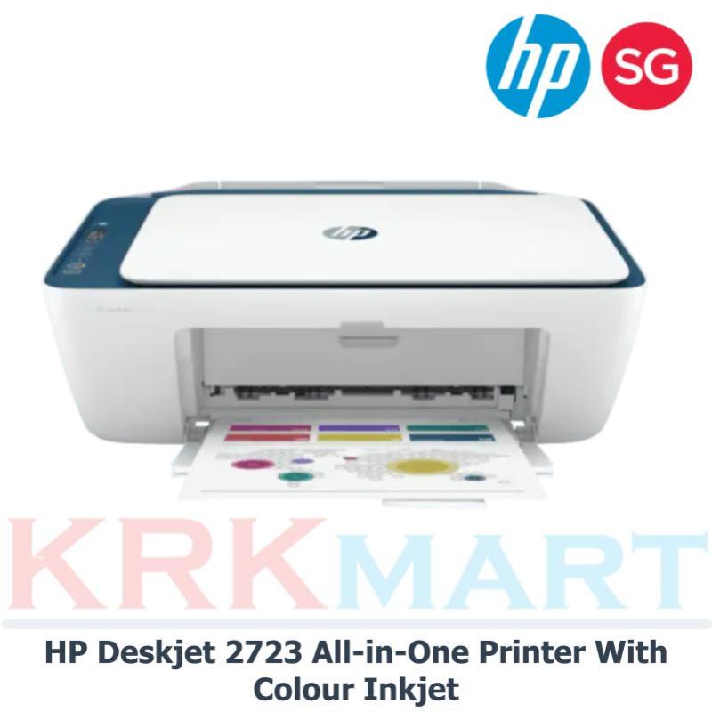 HP DeskJet 2723 All-in-One Printer With Colour Inkjet Singapore