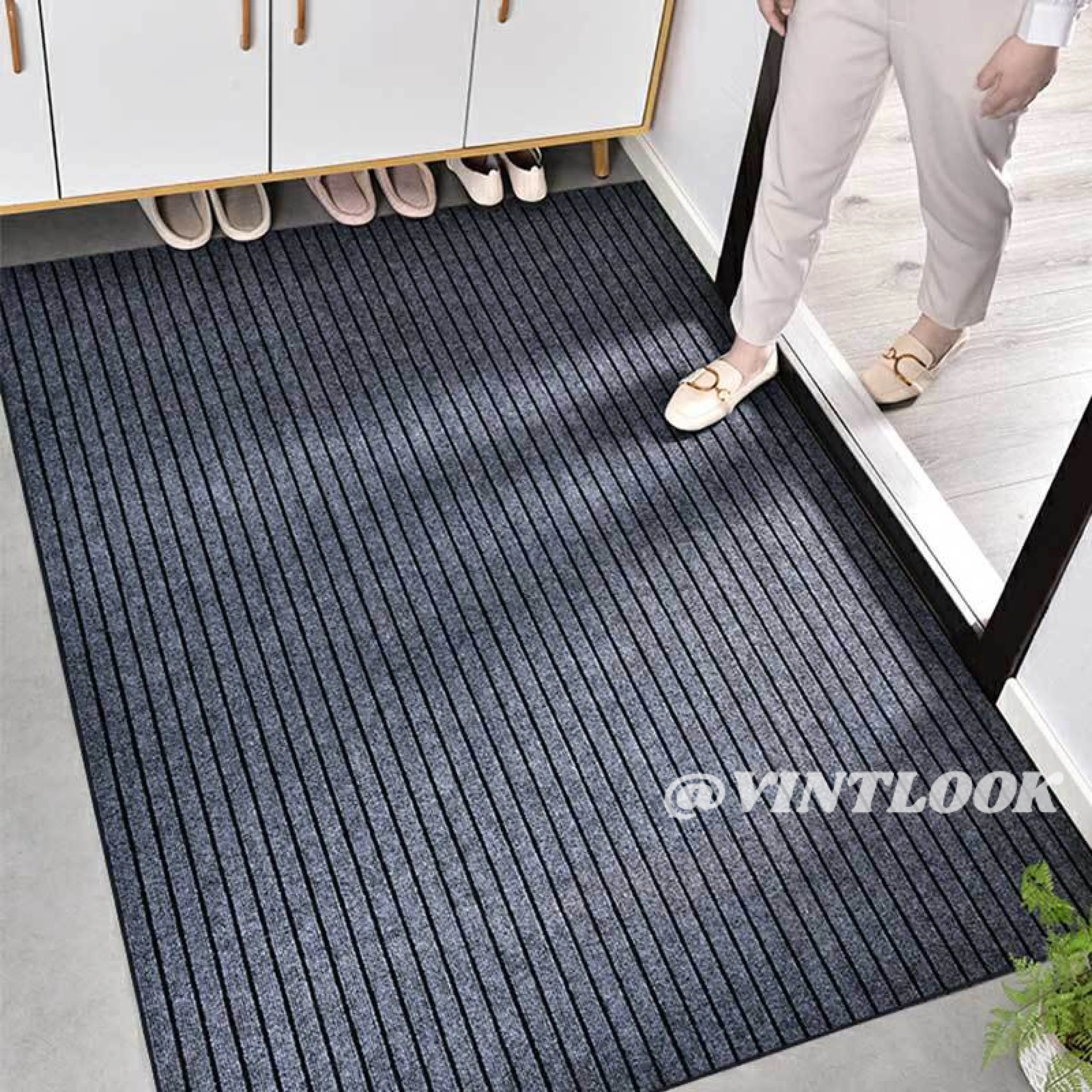 Vintlook Yeya Can Be Cut, Floor Mats, Doormats, Entrance Mats, Door Mats, Household Absorbent and Anti-Slip Mats, Full Carpet.