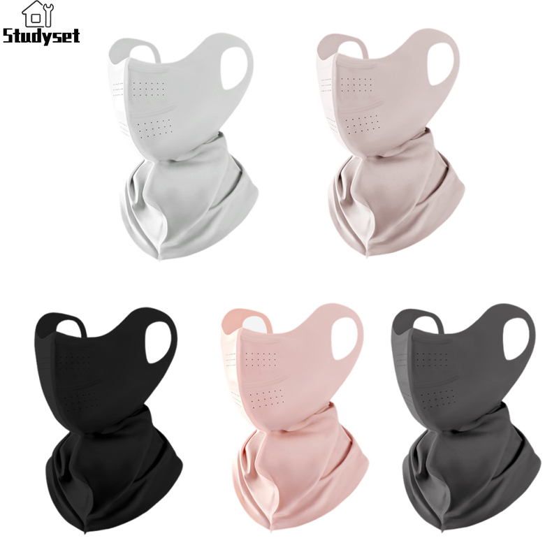 Studyset XTJ129 Sunshade Bandanna Scarf Face Cover Unisex Sun Protective Face Bandanna, Sun Protection Cooling Mask, Sun Shade Hats For Women Men Summer Sports ราคา 142 บาท*ส่งฟรี