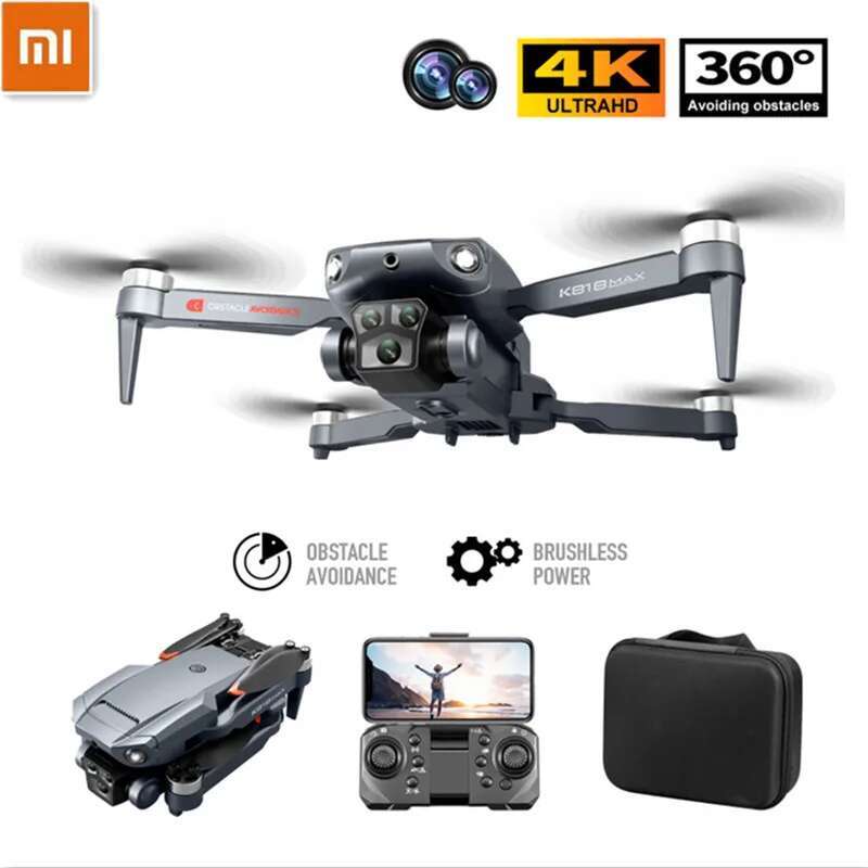 Xiaomi K818 MAX Tránh trở ngại bốn chiều Gấp dòng chảy quang học Kiểm soát điện tử Máy ảnh kép HD Qu