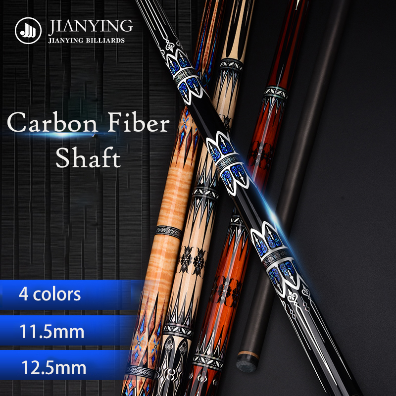 Yfen Carbon Fiber Pool Cue Stick With Case & Extension, 11.5/12.5