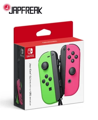 Nintendo Switch Joycon - Neon Green/Neon Pink