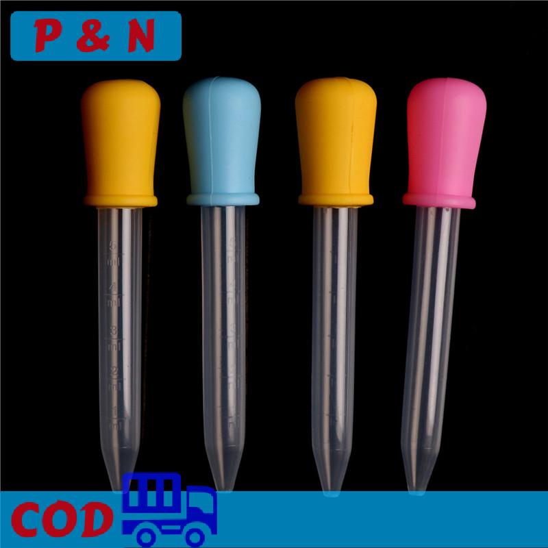 P&N 2 chiếc thìa nhỏ giọt thuốc cho trẻ sơ sinh bằng Nhựa Silicone
