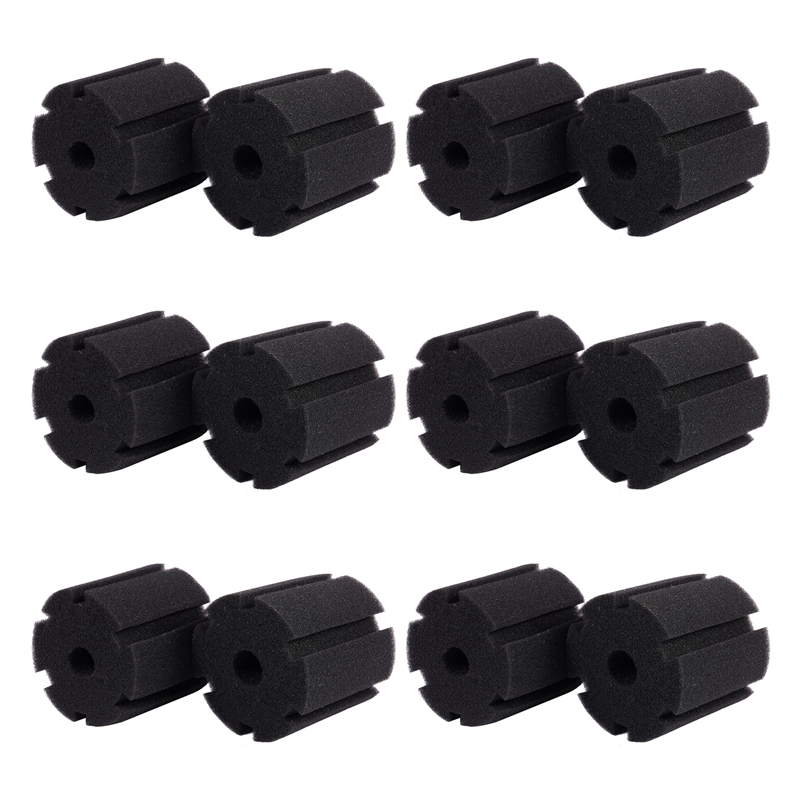 12X Replacement Sponge Filter for XY-380 Black