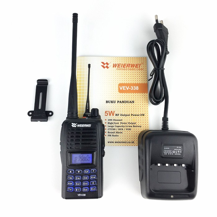 WEIERWEI VEV-338 (5W) WALKIE TALKIE Giá 720,000 Đồng*Miễn phí vận chuyển