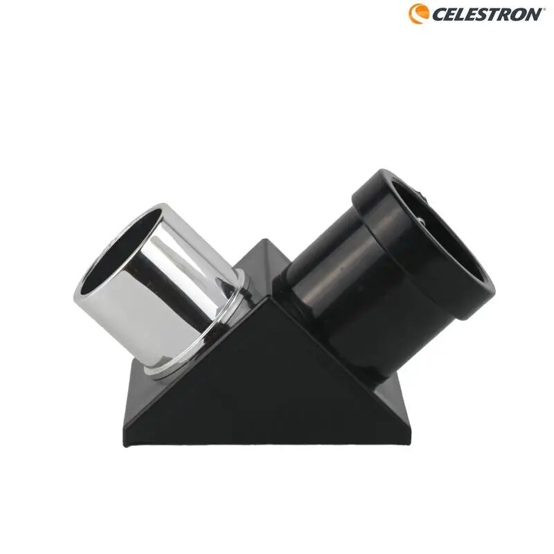 ZZOOI Celestron 1.25'' 90 Degree HD Telescopes Plastic Diagonal Mirror for Monocular Astronomical Telescope Eyepiece Focuser