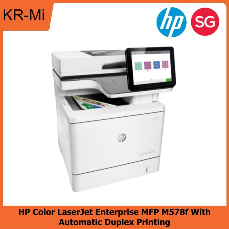 HP Color LaserJet Enterprise MFP M578f With Automatic Duplex Printing Singapore