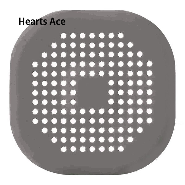 Hearts Ace Silicone mesh garbage filter drainage sink/bathtub ราคา 30 บาท*ส่งฟรี