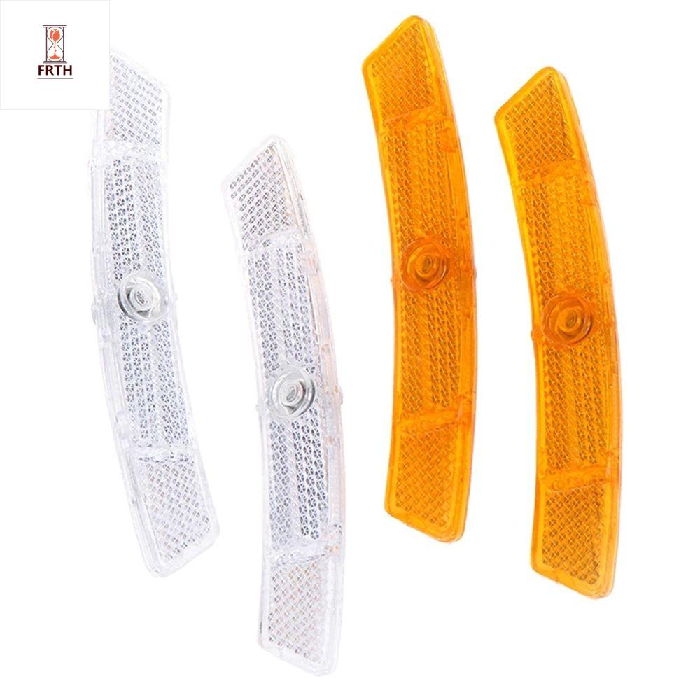 FRTH Bền chặt 2 cái Phản chiếu ánh sáng Gắn phản quang Đạp xe Vành bánh xe Tấm phản quang Bộ phản xạ ống Nói phản xạ Nói xe đạp