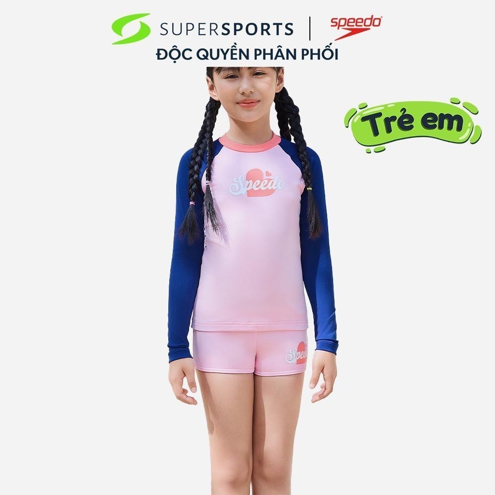 SPEEDO Quần bơi bé gái S&L Logo Jf 8-159454198