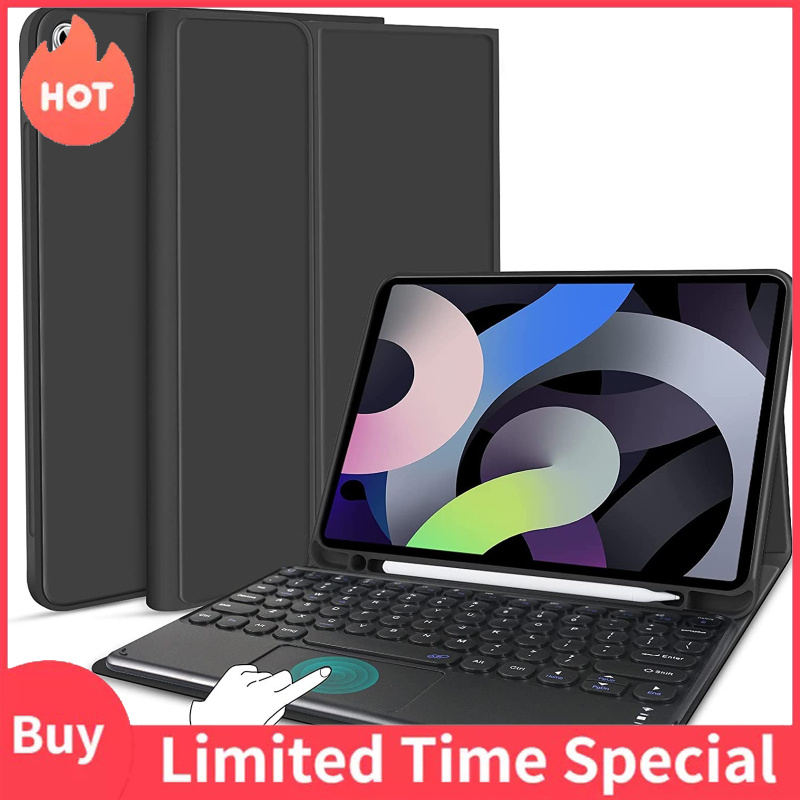 Keyboard Case Wireless Detachable Tablet Cover Keyboard Portable Removable Wireless Keyboard Case Compatible For IPad 10th Generation 10.9in 2022 ราคา 669 บาท*ส่งฟรี