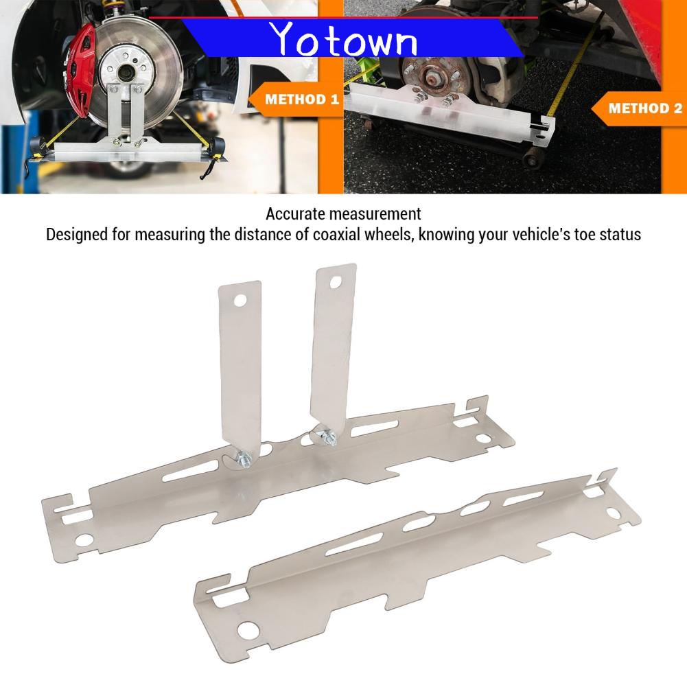 Yotown Công cụ căn chỉnh bánh xe Keenso Công cụ căn chỉnh bánh xe nâng cấp Đo ngón chân bằng thép không gỉ cho ô tô Xe tải SUV có rãnh an toàn cho (Không có thước dây) Giá 708,000 Đồng*Miễn phí vận chuyển