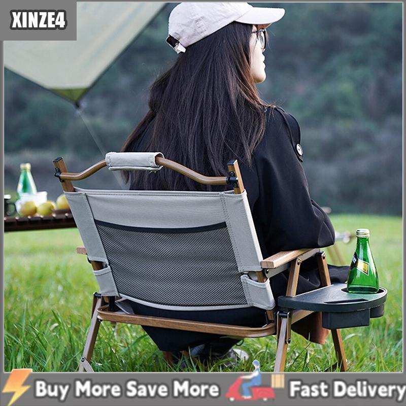 [COD] XINZE4 Xách Tay Ngồi Có Thể Ngả Giữ Cốc Snack Khay Với Phụ Kiện Khe Cắm Điện Thoại Di Động Khe Cắm Cho Patio Ghế Phòng Chờ Cắm Trại Ngoài Trời Đi Bộ Đường Dài