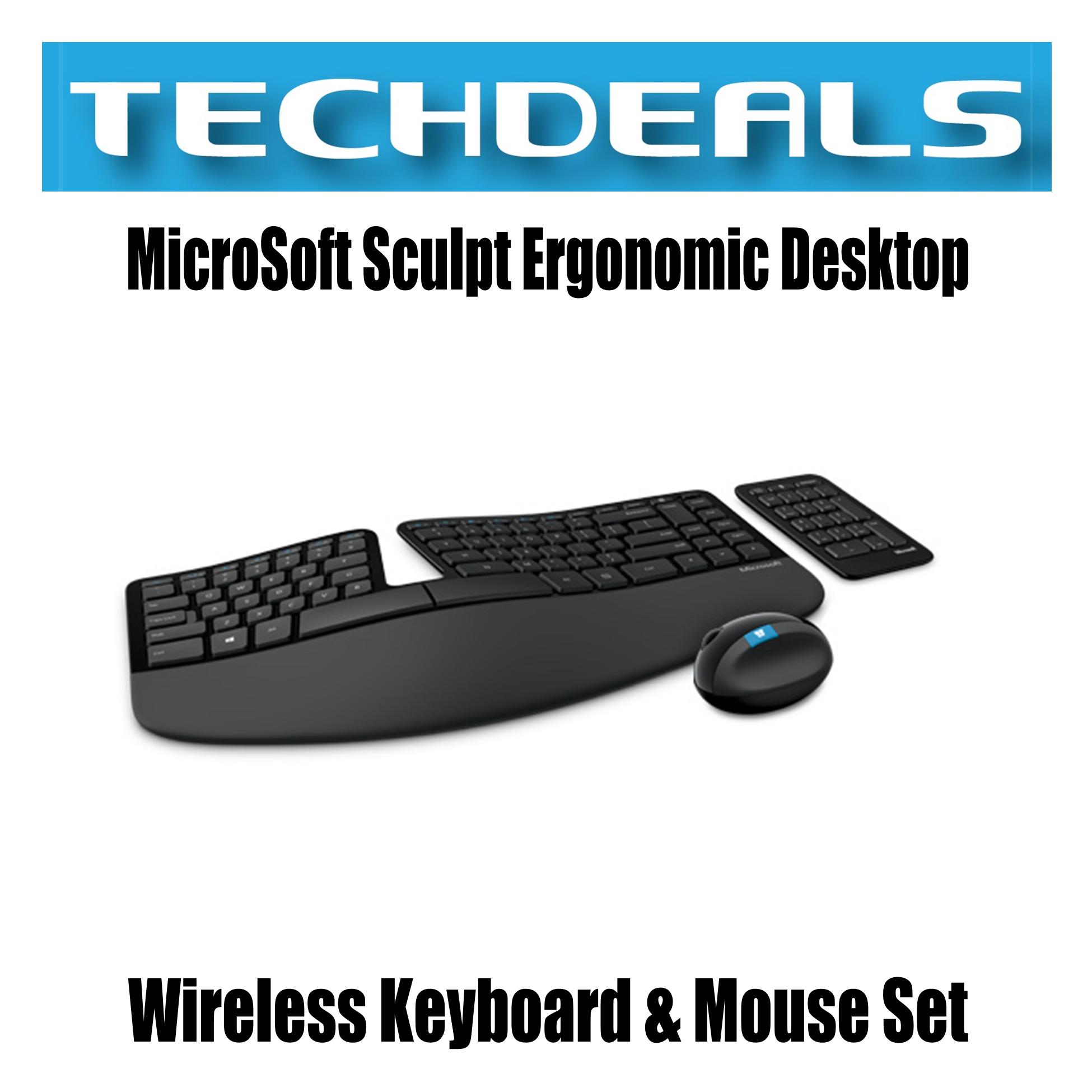 Microsoft Sculpt Ergonomic Desktop Wireless Keyboard Mouse Set Singapore