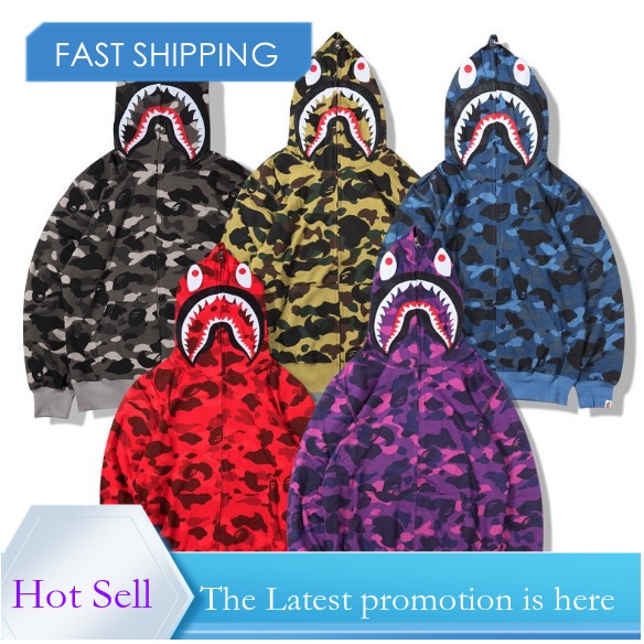 Shop Bape Shark Hoodies with great discounts and prices online Sep 2024 Lazada Philippines