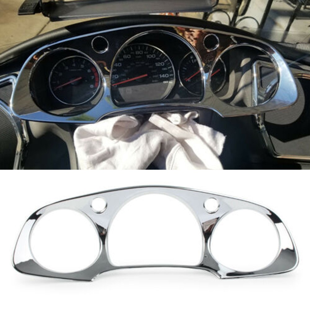 Mileauto Chrome Bảng điều khiển giọng chống thấm nước-trim cho honda-goldwing gl1800 2001-05 Giao hàng nhanh