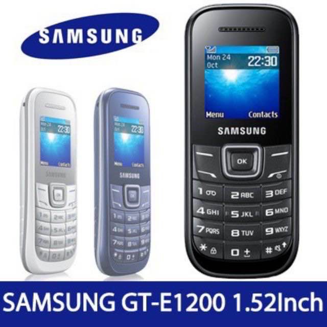 SAMSUNG HERO GT-E 1200T มือถือปุ่มกด ราคา 299 บาท*ส่งฟรี