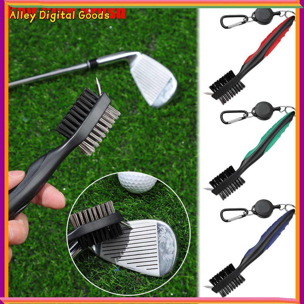 MYTHIS Bền Golf Phụ Kiện Irons Woods Rãnh Cleaner Công Cụ làm sạch Clip Để Túi Câu Lạc Bộ Golf Bàn Chải