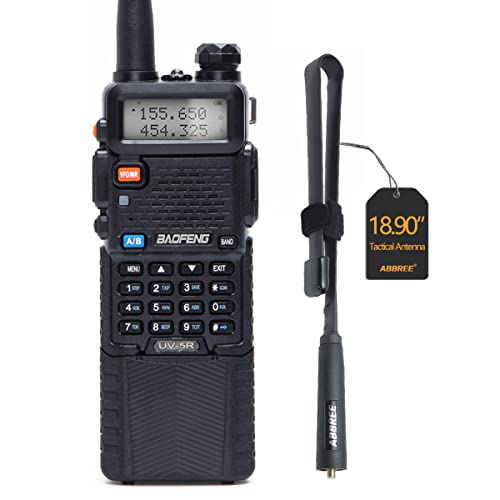 BaoFeng UV-S9 Plus High Power 2200mAh Large Battery Tri-Power Portable Two-Way Radio with 15.1Inch 771 Antenna