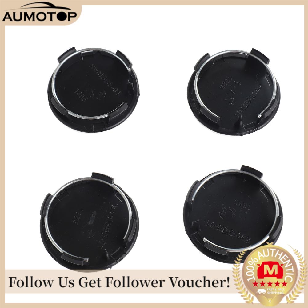 AUMOTOP Bộ nắp trung tâm Hub Bộ nắp vặn bánh xe chống nước chống trầy xước