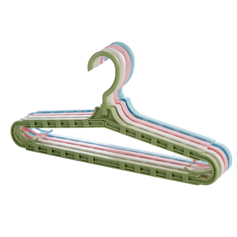 SkinSerene ที่แขวนเสื้อผ้าปรับได้ราวแขวนผ้าหลายพอร์ตสำหรับแขวนเสื้อผ้าที่แขวนเสื้อผ้าที่ช่วยประหยัดพื้นที่ ราคา  23 บาท*ส่งฟรี