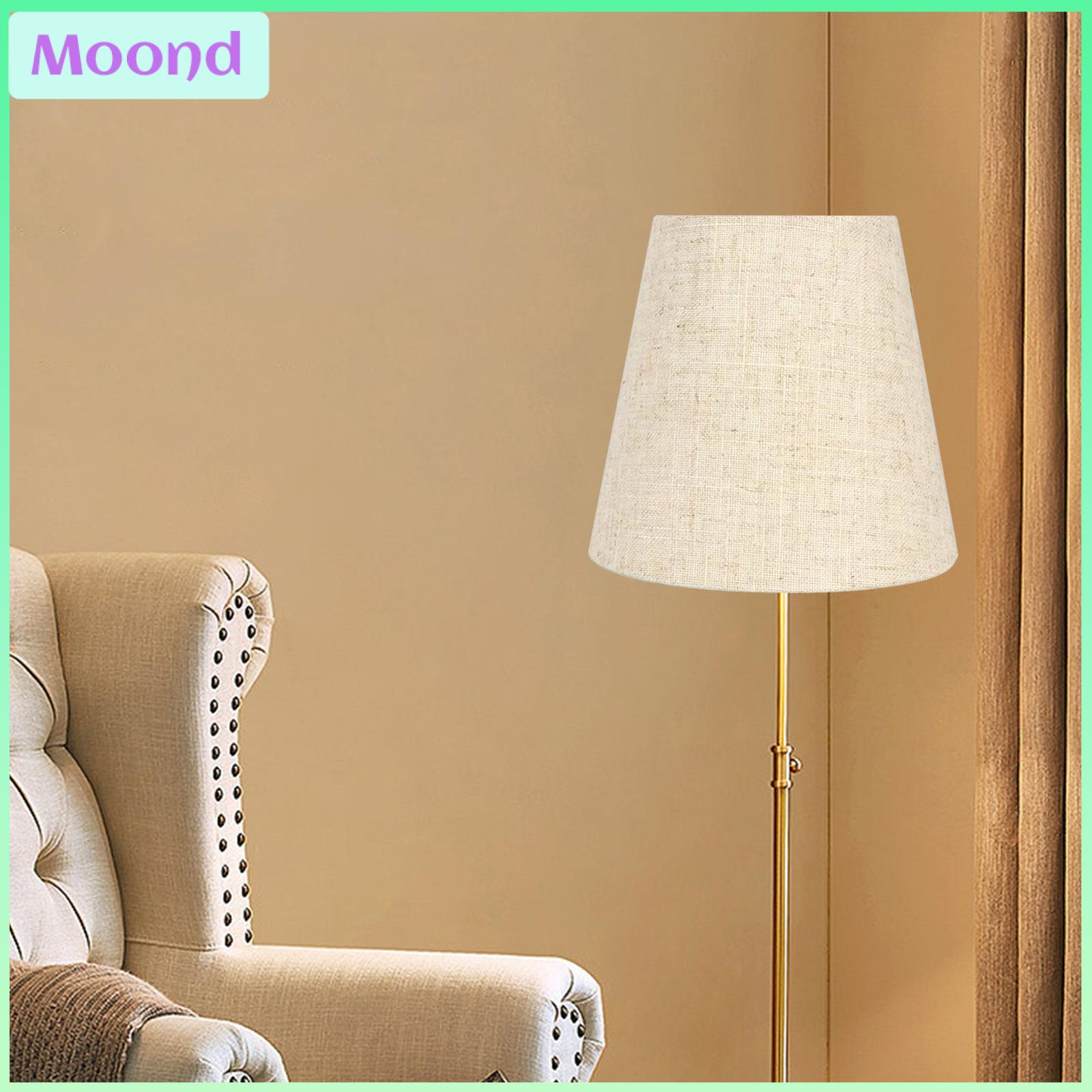 Kesoto Simple Fabric Lampshade Table Light Lighting Fixtures Cover Lamp Shade for Home Bedroom Living Room Tea Decor